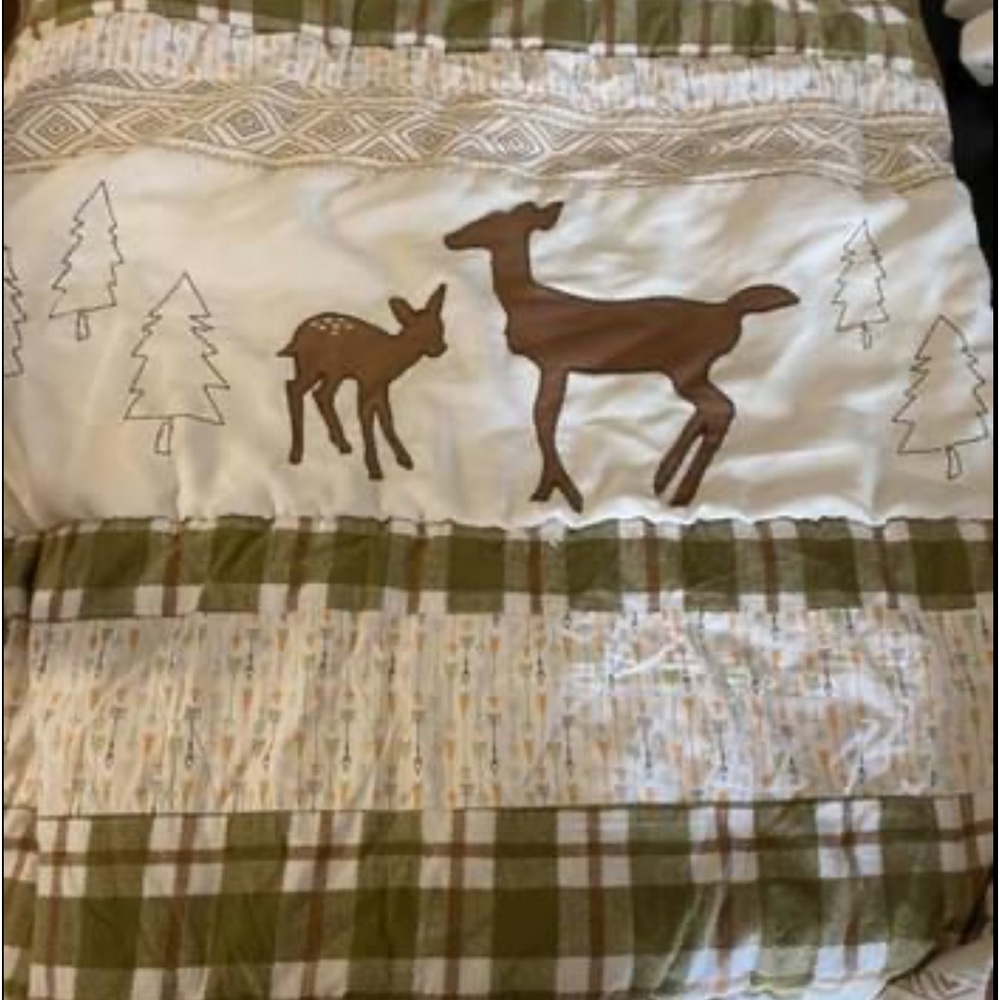 Baby Boy Woodland Crib bedding